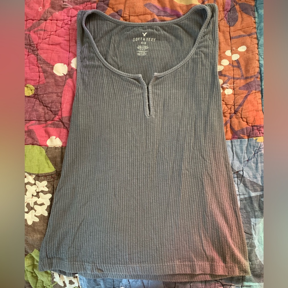 American Eagle Ribbed Tank Top